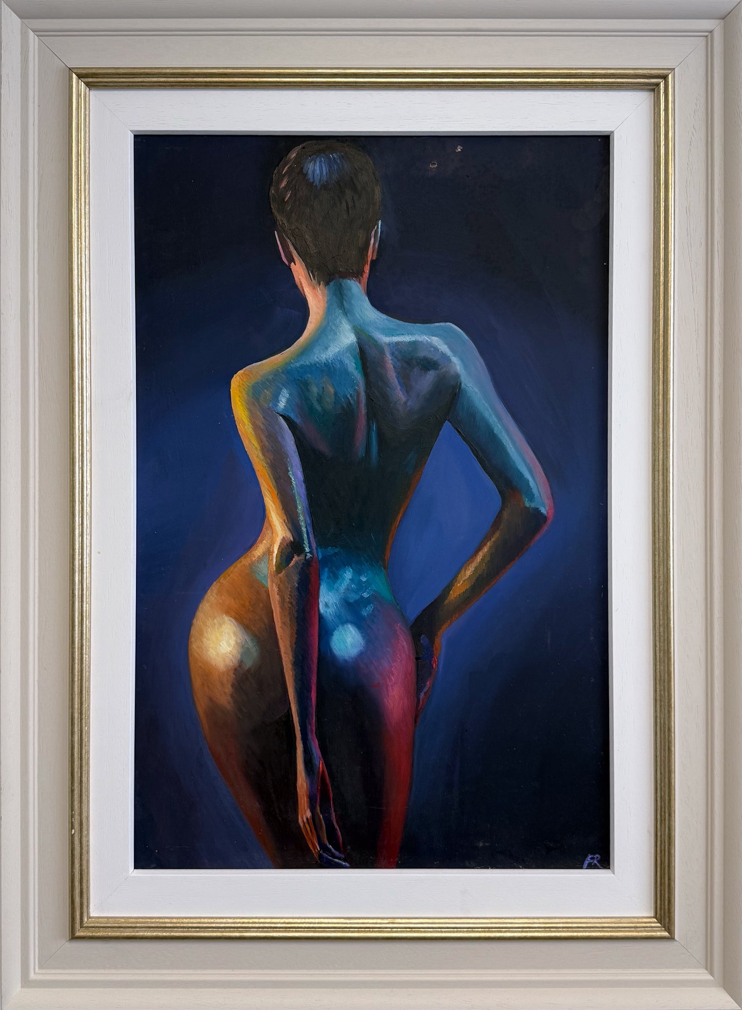 The Blue Figure Painting