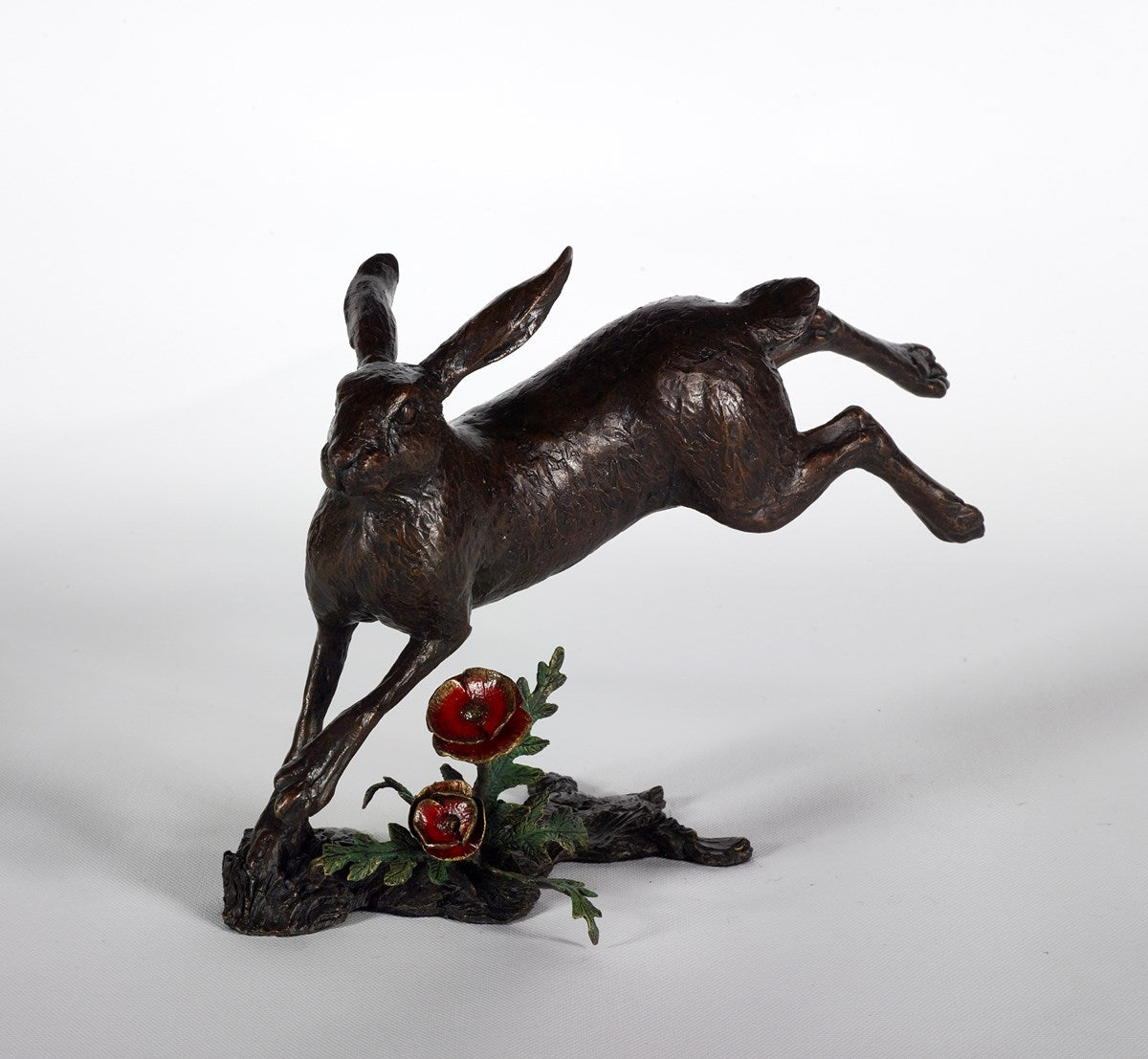 Bronze hare figurine with red poppies
wildlife
sculpture
portrait
High Hopes II
hare
gift ideas
fine art
figurative
edition
contemporary art
bronze
Michael Simpson
For Sale London