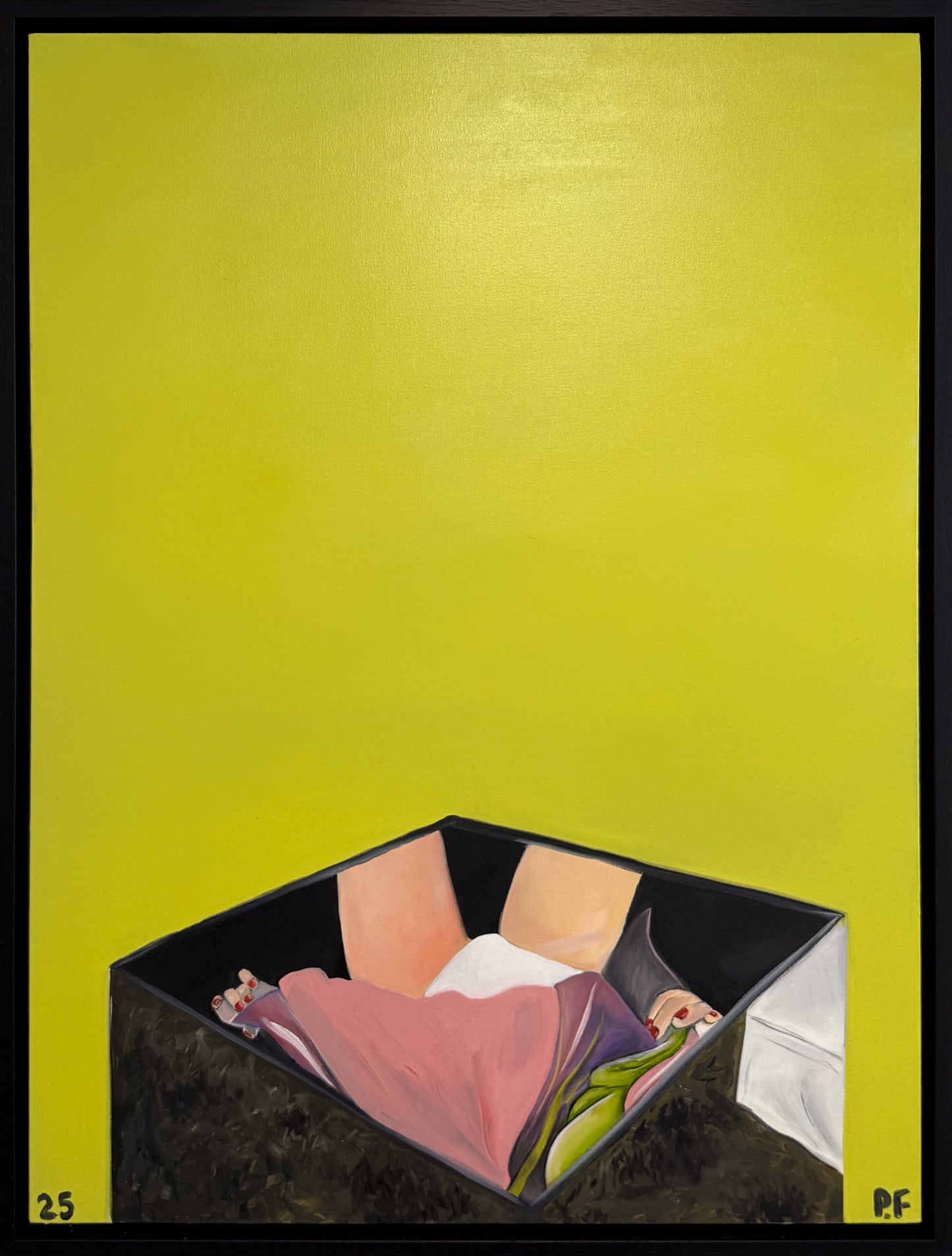 Abstract artwork with a yellow background
yellow
portrait
Poppy Faun
pop art
original
Good Girls Go To Heaven
contemporary art
For Sale London Framed Artwork