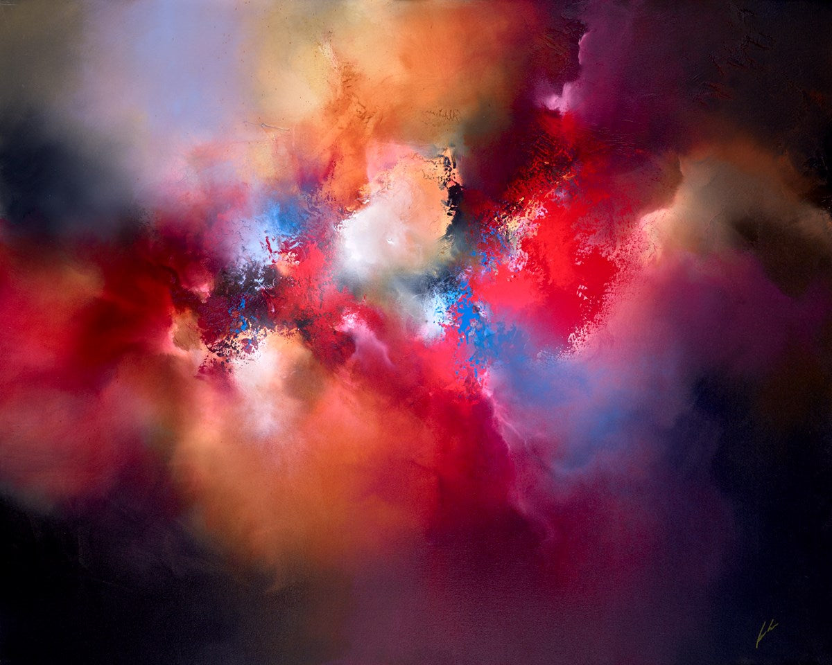 Abstract colourful cloud-like formation on a dark background
Surrounded By Forever
Simon Kenny
original
fine art
contemporary art
abstract expressionism
abstract
Framed Artwork For Sale Surrey