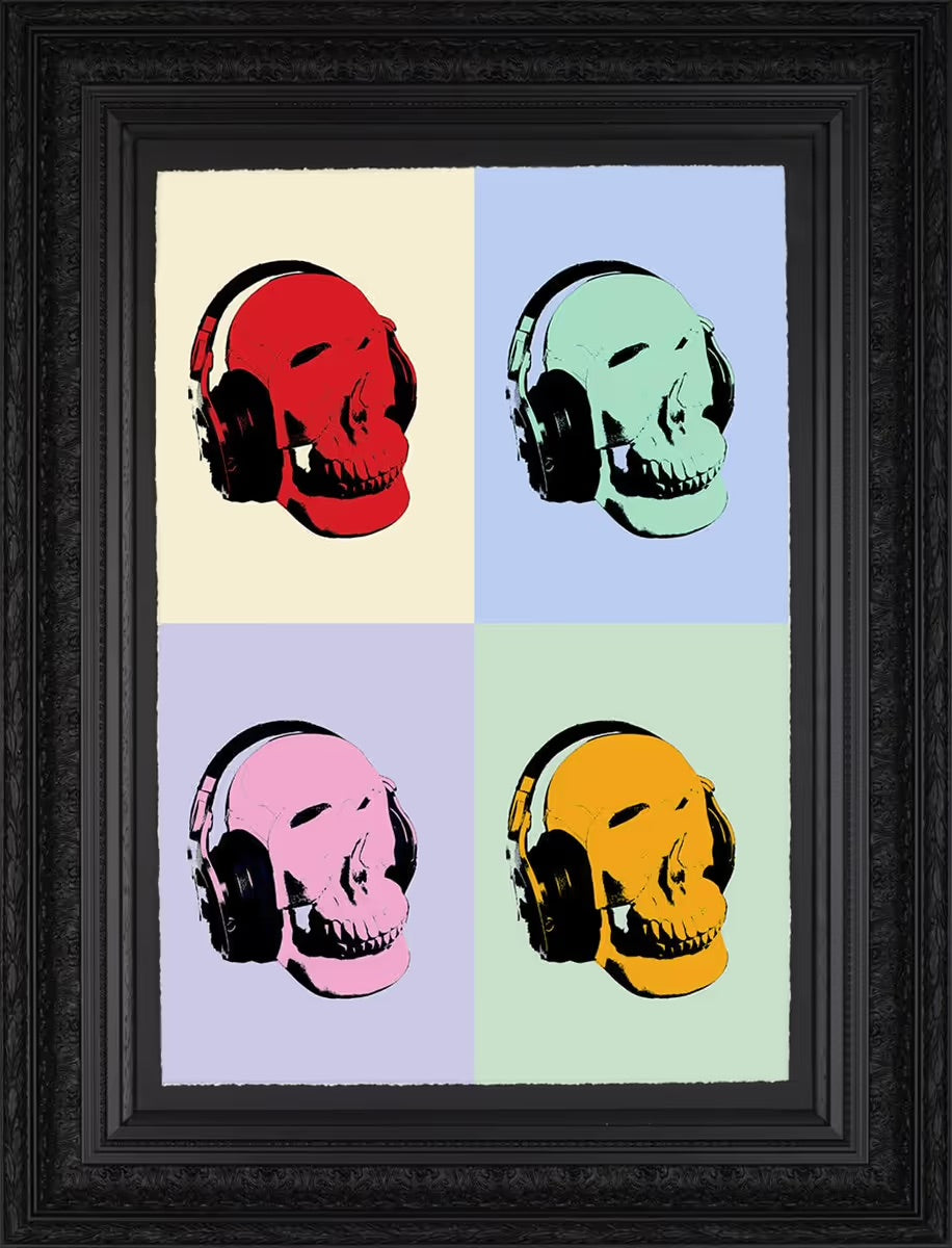 Maxim MM The Prodigy Music Lover signed silkscreen print, Creed Gallery Ascot, Berkshire.