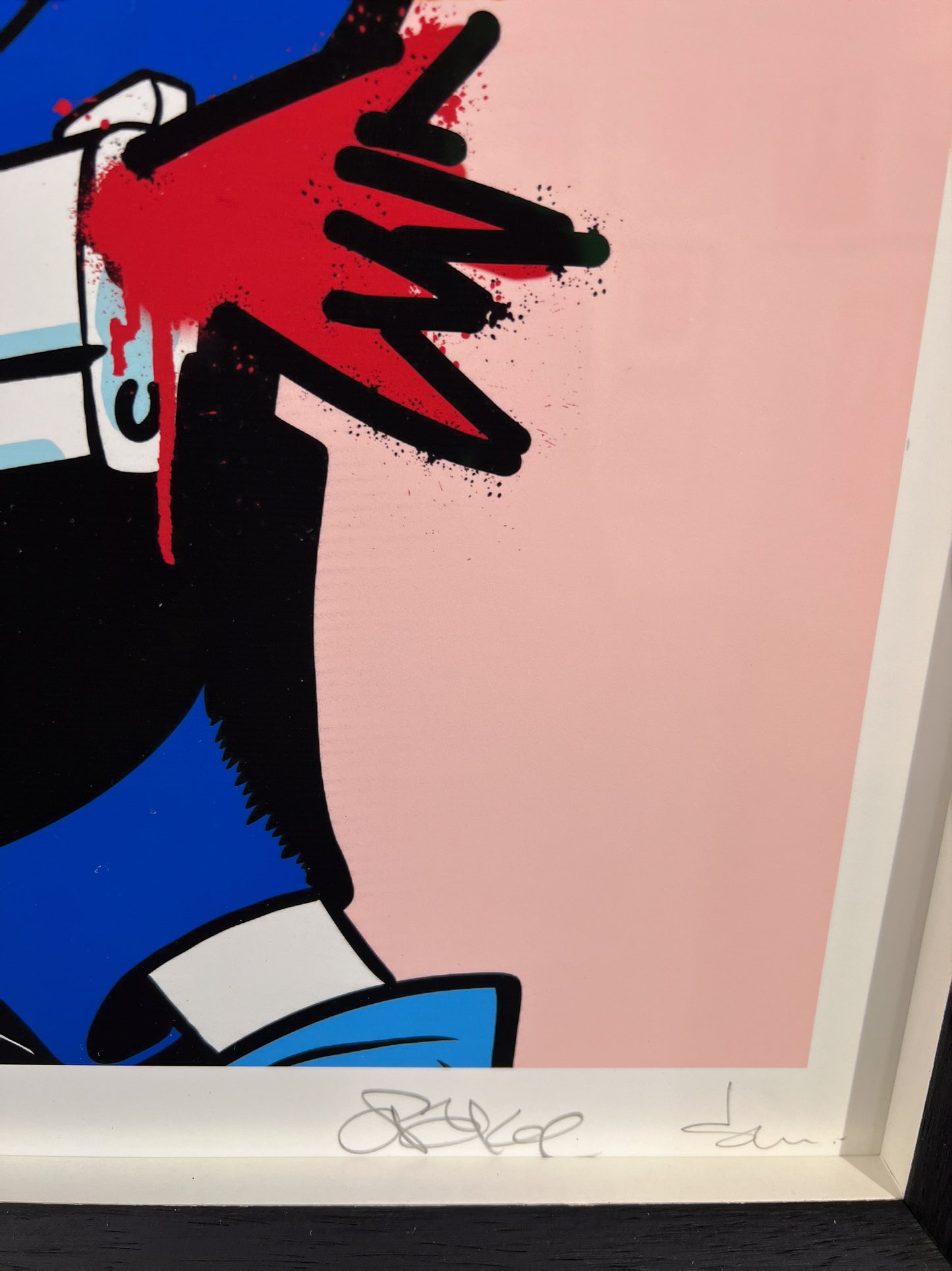 Slawn x Opake Joker limited edition collaboration, Creed Gallery Ascot, Berkshire.