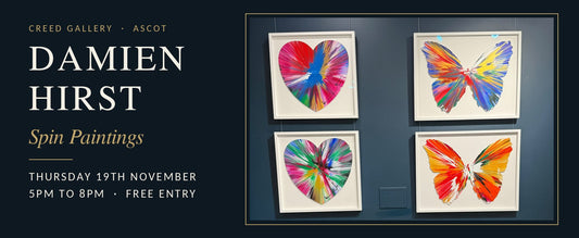 damien-hirst-spin-paintings-exhibition-ascot-19th-november