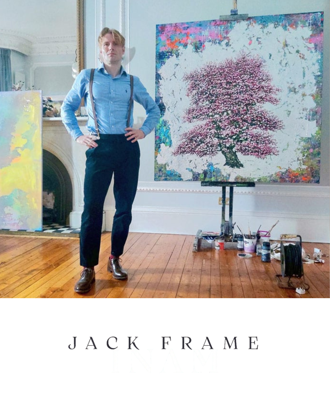 Jack Frame Art | Contemporary Tree Paintings | Creed Gallery Ascot