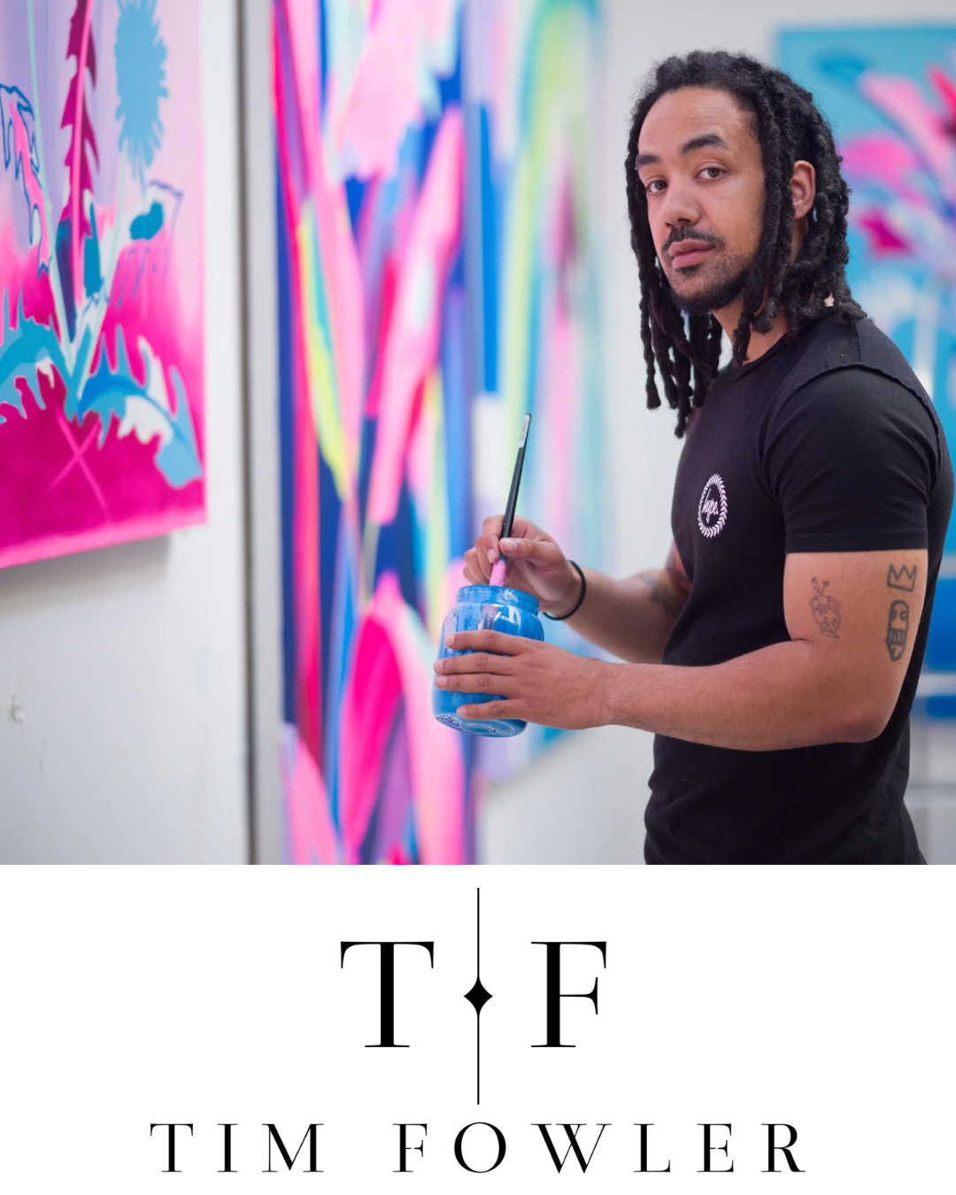 Tim Fowler Art | Abstract & Botanical | Creed Gallery Ascot