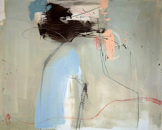 Abstract art with black, blue, pink, and red brush strokes on a light grey background

original

Larissa Eremeeva

It Seemed Like i Might Just be Able to Fly

contemporary art

colourful

abstract

Framed Artwork Surrey For Sale 