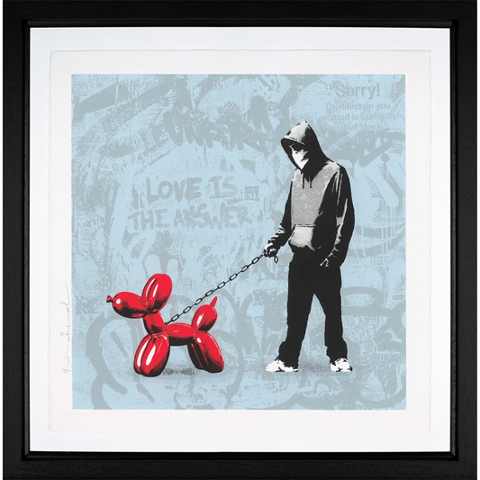 Banksy Dog Walker