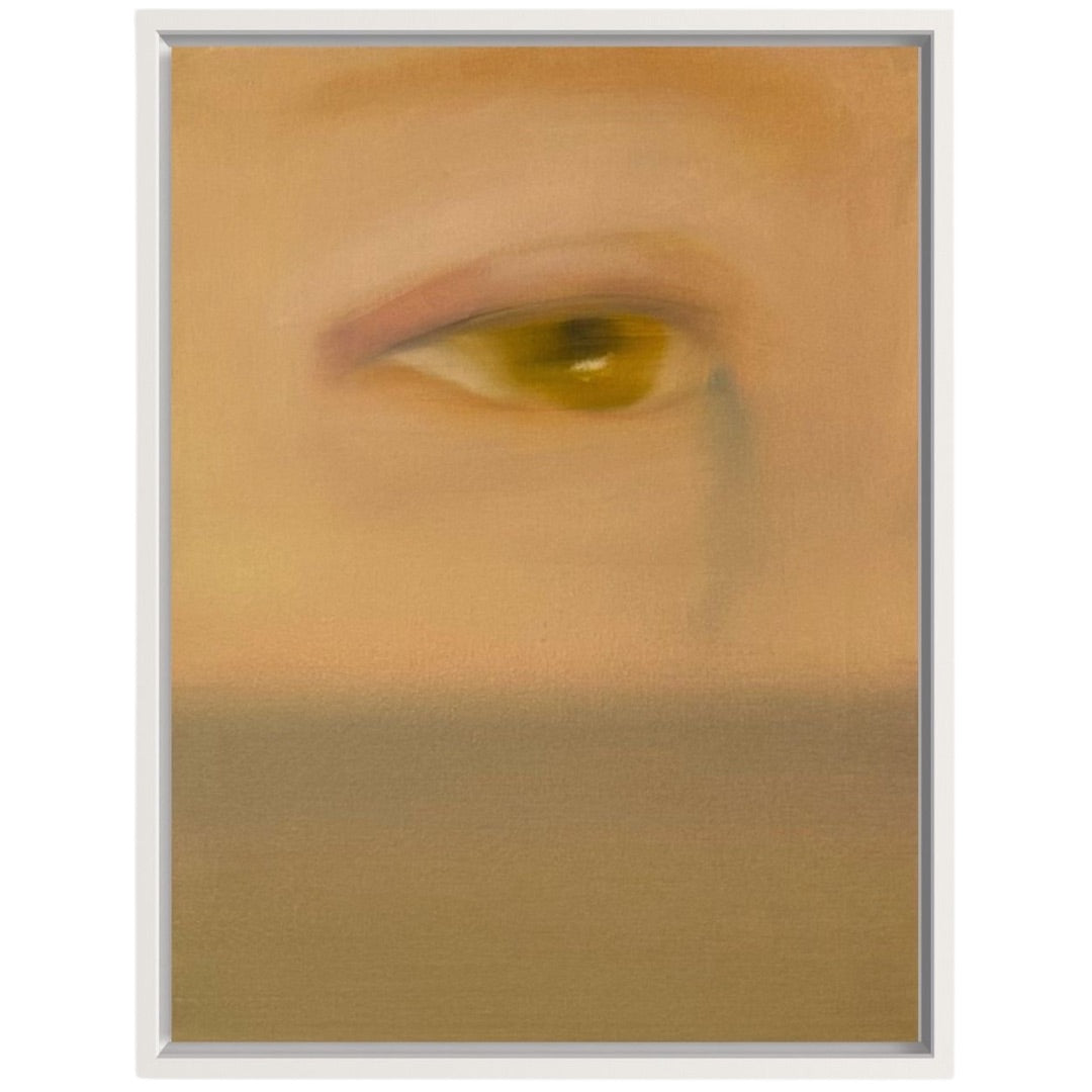 Close-up of a person's eye with a neutral background

yellow

portrait

Poppy Faun

pop art

original

Her

figurative

contemporary art

For Sale Surrey Framed Artwork 
