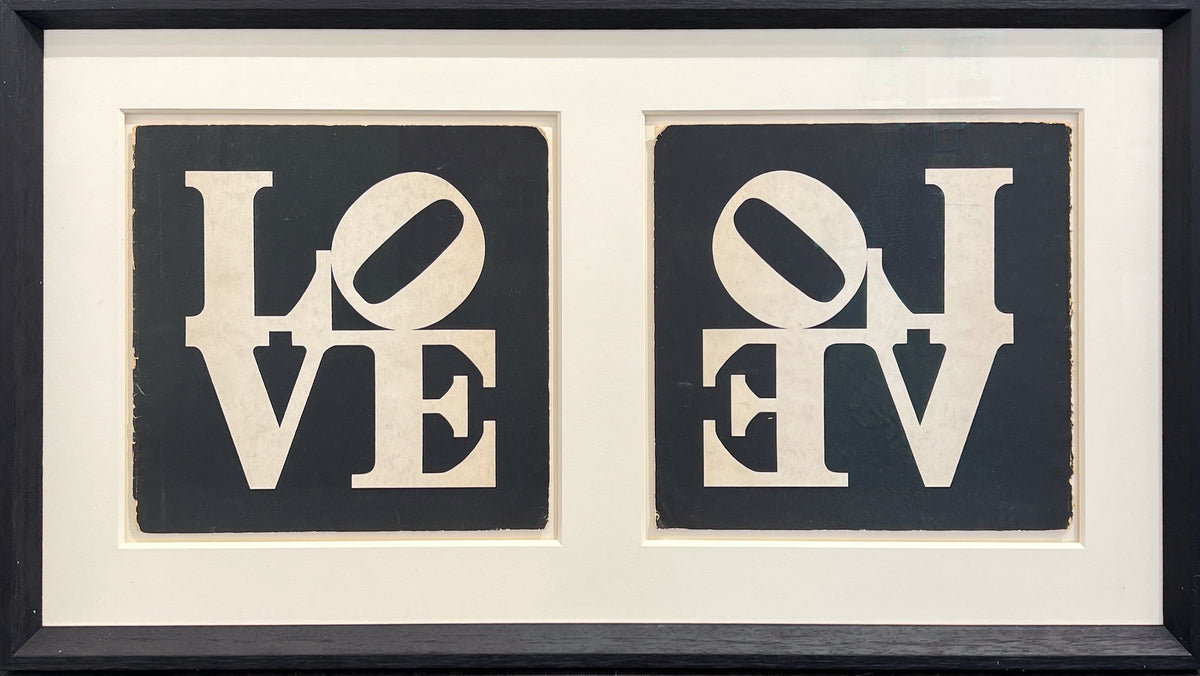 Robert Indiana 'Love and Hope' edition, Creed Gallery Ascot, Berkshire.