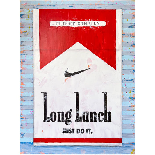 Long Lunch JUST DO IT (Red on Blues)