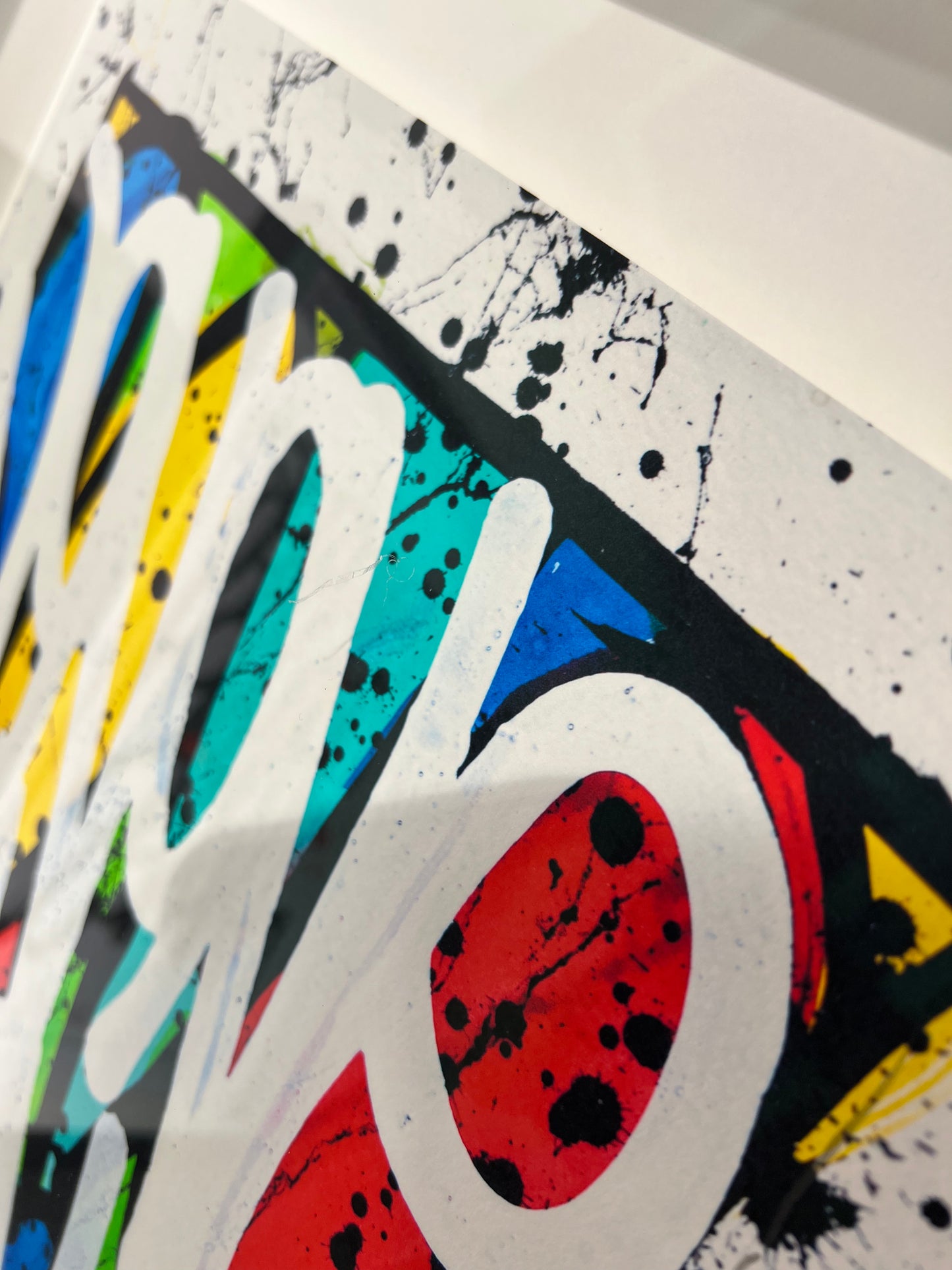 JonOne BioMimétisme limited edition print at Creed Gallery in  Ascot, Berkshire