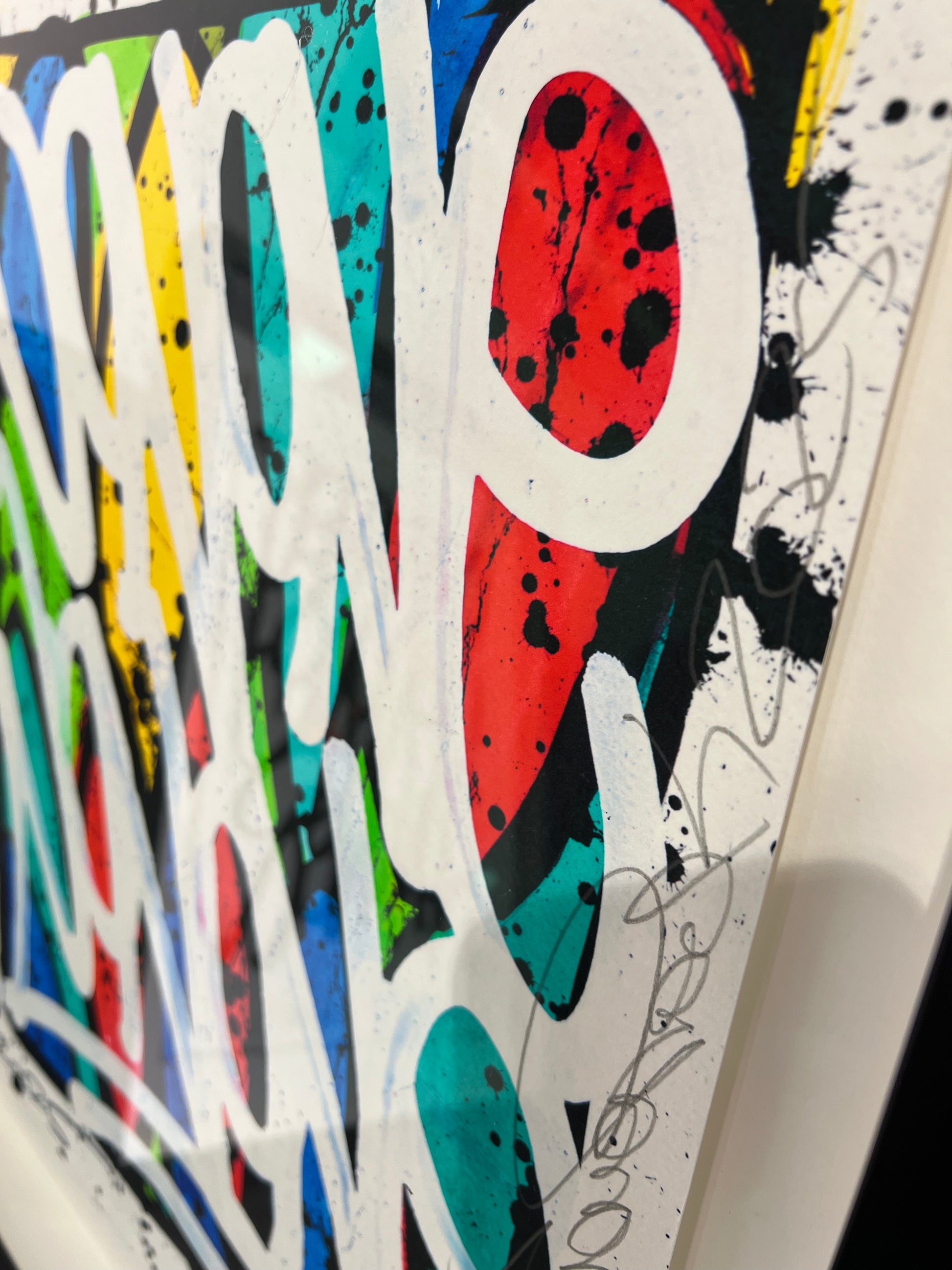 JonOne BioMimétisme limited edition print at Creed Gallery in  Ascot, Berkshire