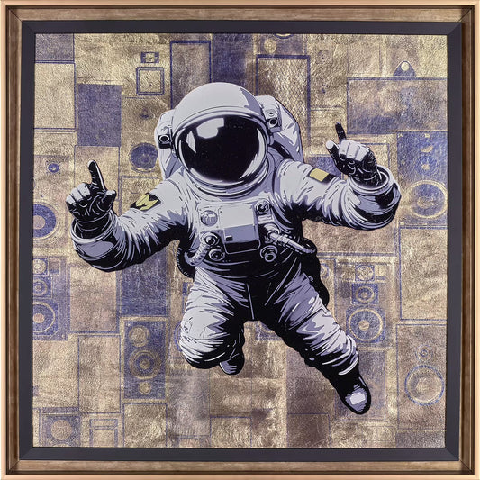 Maxim MM The Prodigy No Limits original mixed media, Creed Gallery Ascot, Berkshire.