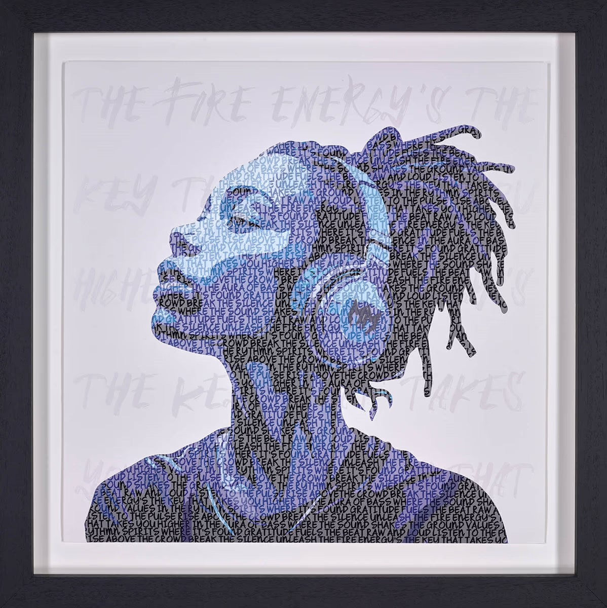Maxim MM The Prodigy Pure Energy original mixed media, Creed Gallery Ascot, Berkshire.