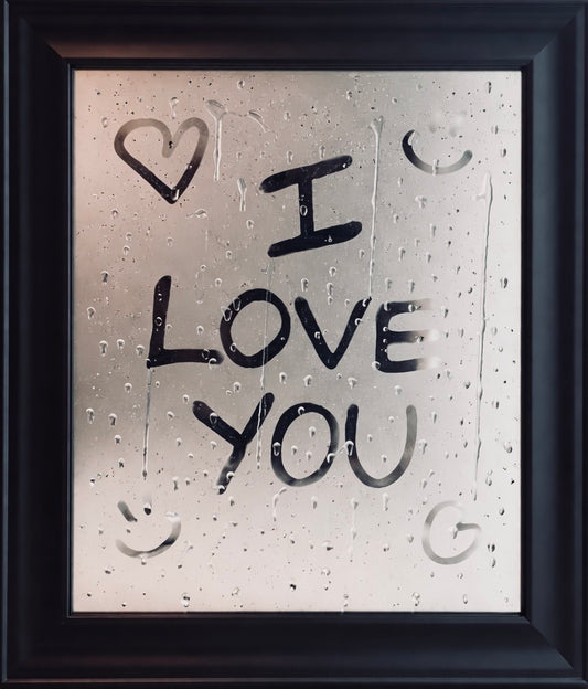 Nova Dulles Mirrored Love original, Creed Gallery Ascot, Berkshire.