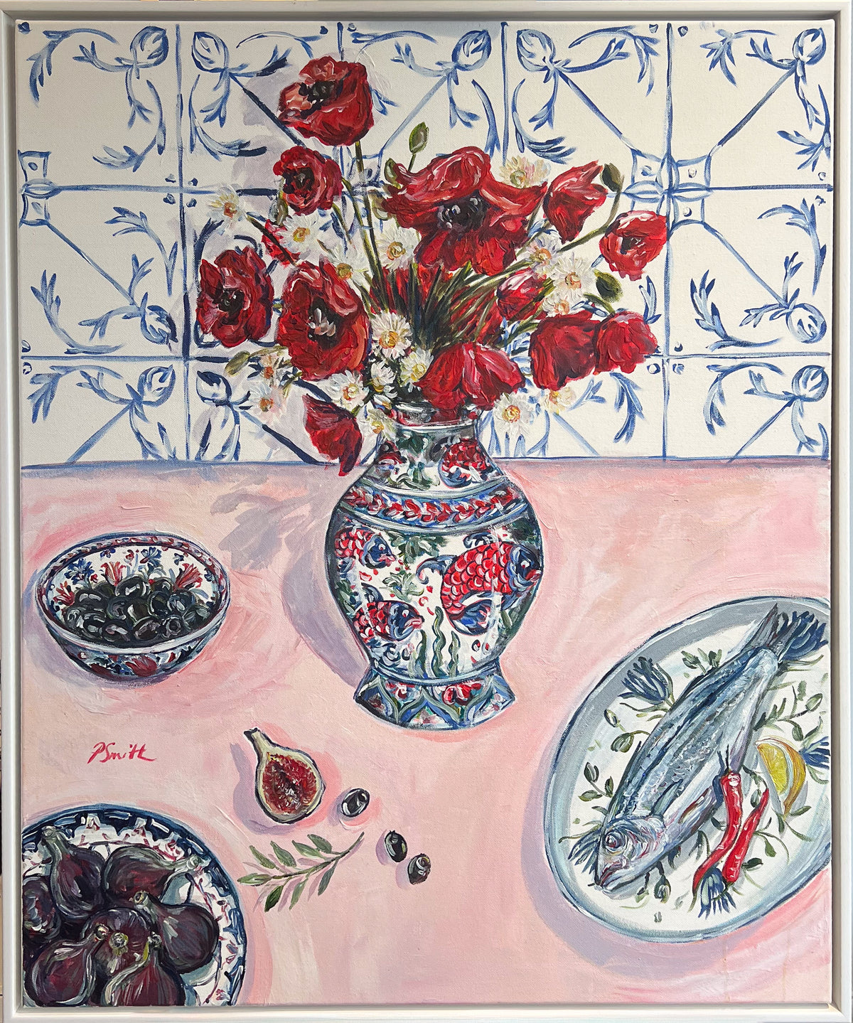 Just a Taste of Turkey, an original painting by Pippa Smith, 90 by 75 cm