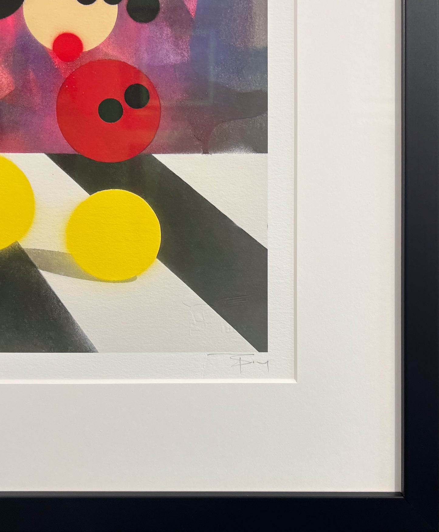 TBOY The Icons artwork, featuring Banksy, Basquiat, and KAWS motifs on a neon graffiti background, framed and available now at Creed Gallery, serving Ascot and Virginia Water.